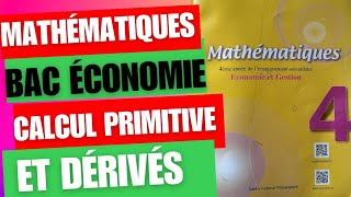 Calcul Primitives et Dérivés [upl. by Anirtep]