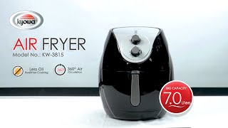 How to Use  Kyowa Air Fryer KW3815 [upl. by Ebert649]