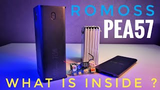 Romoss PEA57 Что внутри   Romoss PEA57 Whats inside [upl. by Yeruoc]