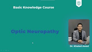 Lecture 13 Optic nerve and neuroophthalmology Part 2 Optic Neuropathy [upl. by Eshelman]