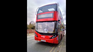 FRV  U5 Bus Route  Hayes and Harlington  Uxbridge  LG22ARZ [upl. by Seline295]