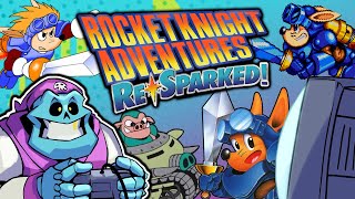 THIS POSSUM GOES BALLISTIC  Rocket Knight Adventures ReSparked Collection [upl. by Akeihsal]