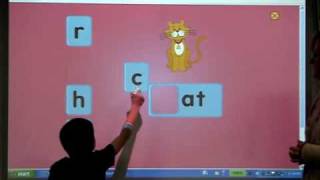 Kindergarten Interactive White Board Use [upl. by Edlin872]