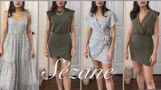 SEZANE HAUL TRYON REVIEW  SEZANE SUMMER COLLECTION 2022 [upl. by Normy]