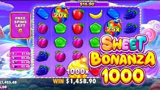 ITS ALL ABOUT THE 1000X SWEET BONANZA 1000 SUPERBUY SESSION [upl. by Sivek]