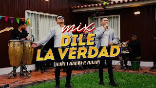 Mix Dile La Verdad  Los Capos de Colombia Sesión en Vivo [upl. by Sutsugua227]