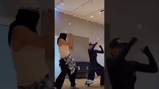 Kim Taehyung dance with Leejung 🔥🔥 UH VEI VEI Song v leejung btsshorts btsarmy [upl. by Bakemeier]