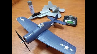 DIY F6F hellcat amp F22 完整過程紀錄 [upl. by Ecyar]