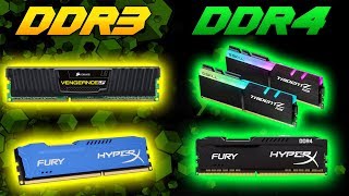 RAM DDR3 VS DDR4 GAMING TEST 2018  FRAME RATE TEST 2007 RAM VS 2014 RAM [upl. by Layod]