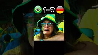 brazil vs germany world cup 2014 semifinal highlights shorts 🔥 [upl. by Ayrb]