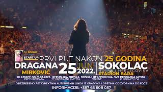 Koncert Dragane Mirković  Sokolac 2022 PROMO [upl. by Mcgaw986]