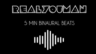 40 HZ Binaural Beats  RealYouMan [upl. by Zoila]