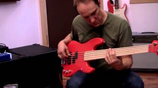 Nordy vPJ5 Fretless DEMO [upl. by Atalante299]