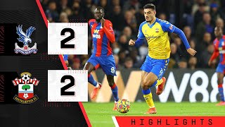 90SECOND HIGHLIGHTS Crystal Palace 22 Southampton  Premier League [upl. by Nyer]