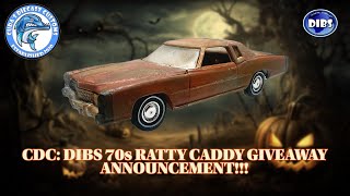 CDC DIBS 70s Ratty Caddy Giveaway [upl. by Gilmore]