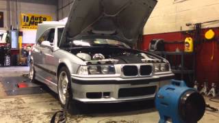 ProEFI 6766 CEA 2JZ E36 M3 Dyno  914whp 791wtq  34psi [upl. by Nyre737]