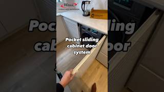 pocket door system solution pocketdoor slidingdoor short [upl. by Gerstein]