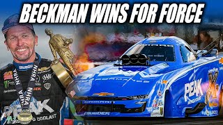 Jack Beckman Brings John Force A Win  NHRA St Louis Recap [upl. by Ferguson44]