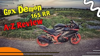 GPX Demon 165 rr 2023 Model Details review  Gpx bike  Gpx demon full review 2023  Lifeless Rider [upl. by Rifkin]