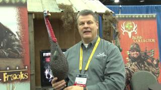 2013 ATA Show Flextone Game Calls Funky Chicken Turkey Decoy [upl. by Shae]