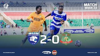 AFC Leopards vs Nzoia Sugar FC Match Highlights [upl. by Elmira]