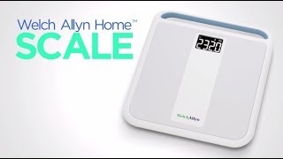 Welch Allyn Home Scale  Overview Video [upl. by Ecyla72]