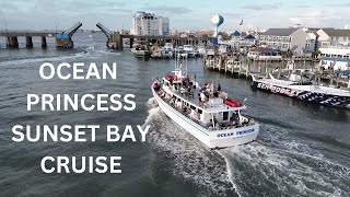 Ocean Princess Sunset Cruise in the Assawoman Bay Ocean City MD 2024 [upl. by Webber]