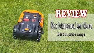 Worx Autonomous Lawn Mower Review  This is AWESOME does every thing by itself [upl. by Iaht850]