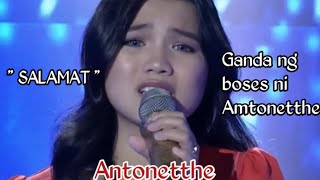 ANTONETTHE  SHOWTIME  SALAMAT  TAWAG NG TANGHALAN  SHOWTIME [upl. by Arella]