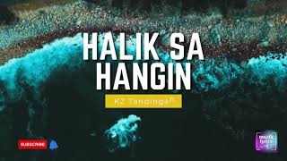 Halik Sa Hangin by KZ Tandingan KARAOKE [upl. by Kellsie]