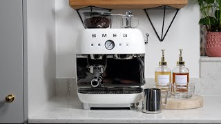 Smeg EGF03 Espresso Coffee Machine  Promo Video [upl. by Ermine64]