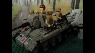 WW2 Lego quotOperation Bagrationquot  Tiger Tank Ambush Part 1 [upl. by Jackson768]