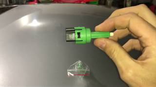 20042008 Acura TL BRAKE LIGHT SWITCH REPLACEMENT TIPS AND TRICKS [upl. by Ingraham]