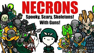 NECRONS Literally the Strongest Faction  Warhammer 40k Lore [upl. by Arjan]