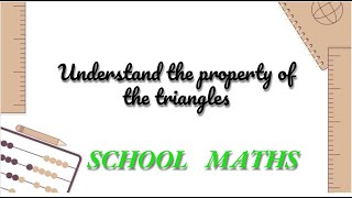 Angle sum property of Triangle and Quadrilateral [upl. by Vijnas]