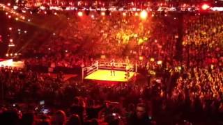 WWE Raw  Kane Old Music Botch w Pyro  London O2 Arena [upl. by Wolk252]