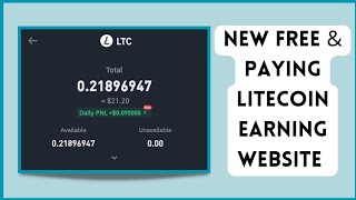 Liteking Review Claim Free Litecoin Every 1 Hour New Legit LTC Site [upl. by Yelda595]