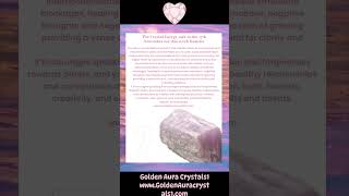 Kunzite the Crystal energy for this week and now up on my website 💗wwwGoldenAuracrystals1com [upl. by Shipman]