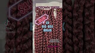 MOTOWN TRESS 12quot CROCHET BRAIDS ON CLEARANCE At BSW Temple Hillsbraidscrochetviraltrendingfyp [upl. by Allie736]