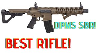 DPMS SBR Full Auto Blowback BB Air Rifle FDE [upl. by Aphrodite304]