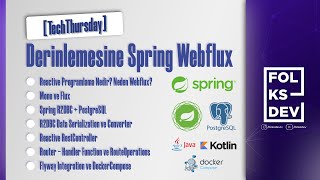 TechThursday Derinlemesine Spring Webflux [upl. by Onitsoga]