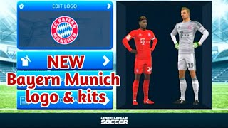 🔥NEW🔥How to import Bayern Munich logo amp kits  Dream League Soccer  DREAM GAMEplay [upl. by Auberta]