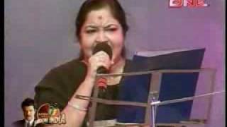 Chitra sings rasik balmA at Latajis 75th bday [upl. by Rozalie]