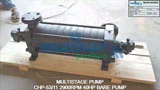 MULTISTAGE PUMP [upl. by Nylesor]