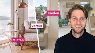 Mieten vs Kaufen Die 3 Regel ERKLÄRT [upl. by Leverick]