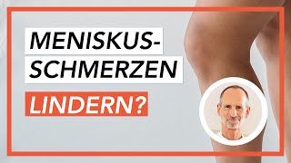 MeniskusSchmerzen Diese Übungen könnten WIRKLICH helfen [upl. by Dyol]