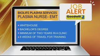 JOB ALERT BioLife Plasma Services in Whitehouse needs a Plasma Nurse [upl. by Jangro]