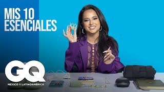 Becky G y las 10 cosas sin las que no puede vivir  10 esenciales  GQ México y Latinoamérica [upl. by Ymorej]