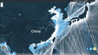 World Map of Ship Routes [upl. by Harlene449]