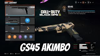 BLACK OPS 6 ZOMBIES  THE GS45 AKIMBO QUICK GAME [upl. by Yensehc985]